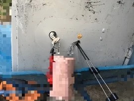 テンキー式金庫の解錠の画像