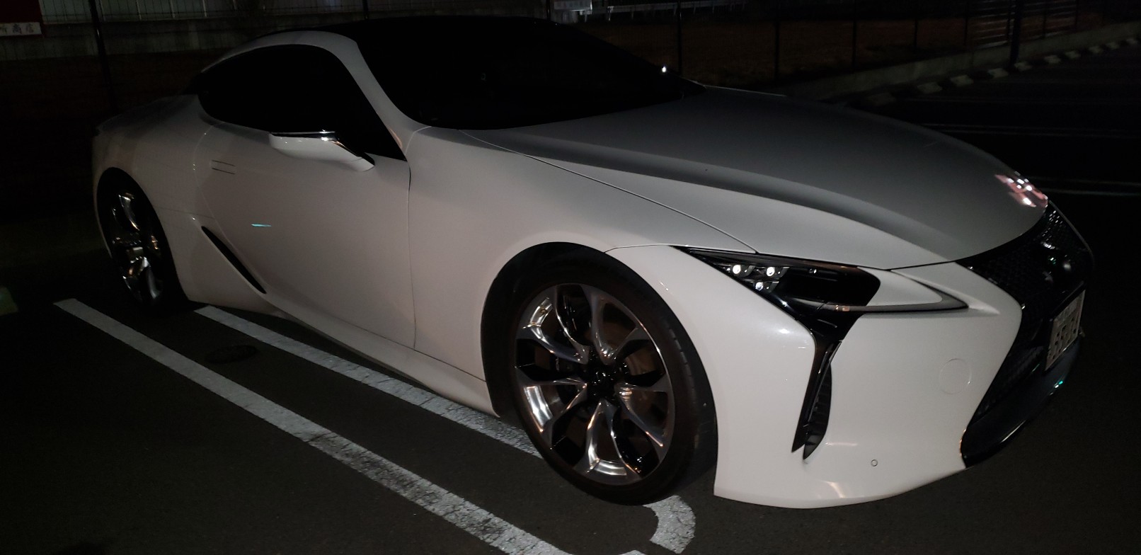 レクサスLC500キー閉じ込みの画像